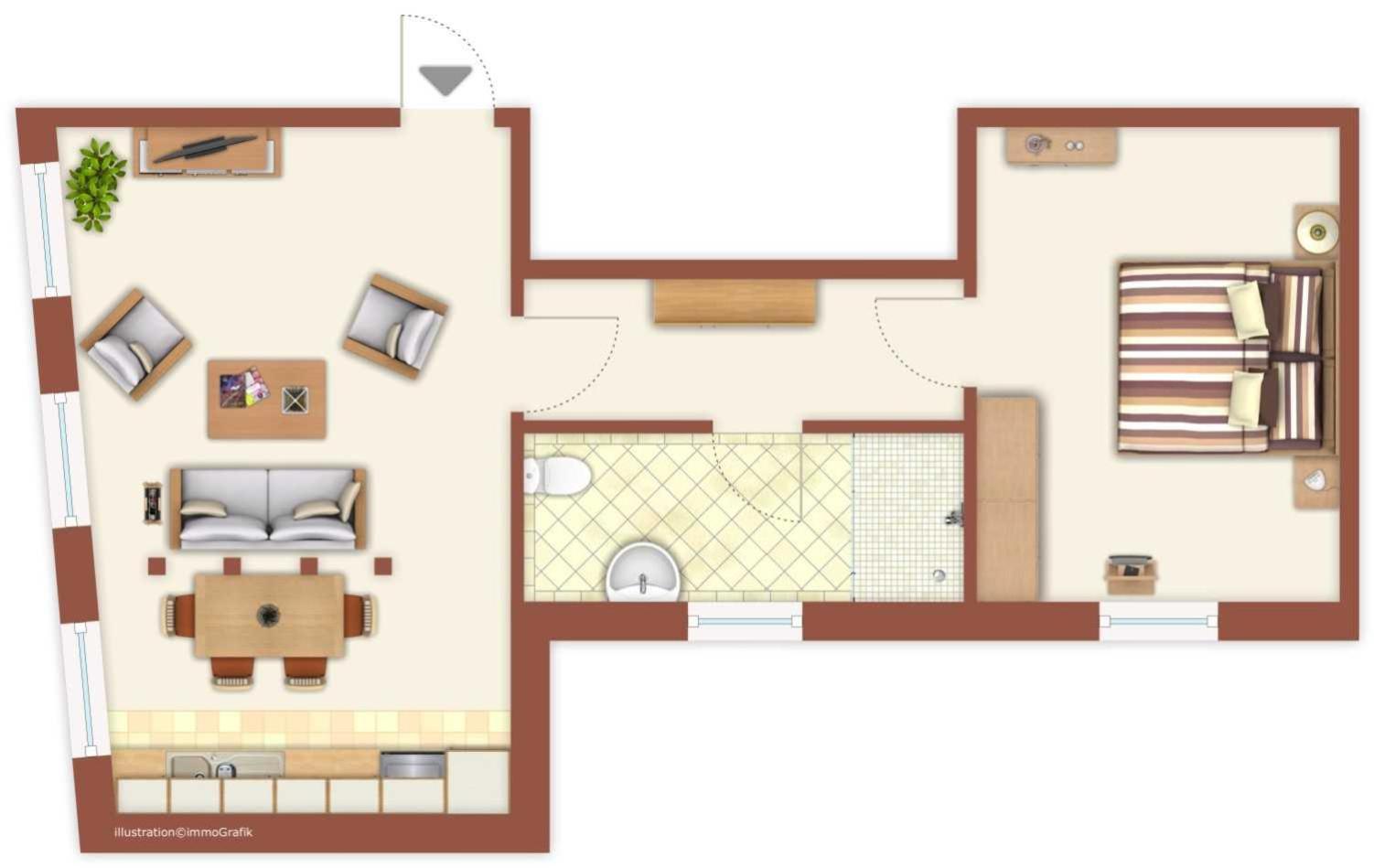 Seefreude Apartment *